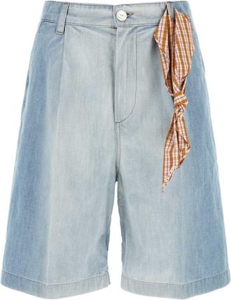 Marni Light Blue Regular Shorts