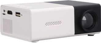 OEM Miniproyector, Miniproyector Port&aacute;til Con Soporte Full Hd 1080p, Proyector De V&iacute;deo Con Mando A Distancia, Compatible Con Hdmi/audio/tableta, Blanco Y
