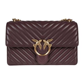 Pinko Classic Love Bag - female - PINKO - Shoulder Bags - Brown - ONE SIZE - Bags