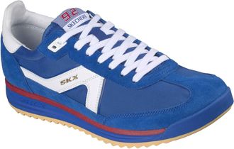 Skechers SKX 92 Spective Leather Mens Blue/Multi Trainers - Size UK 10