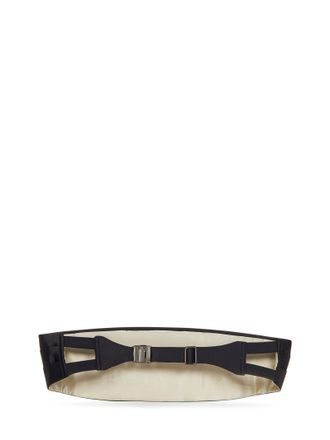 Tom Ford Mens Cummerbund Black Silk Accessory
