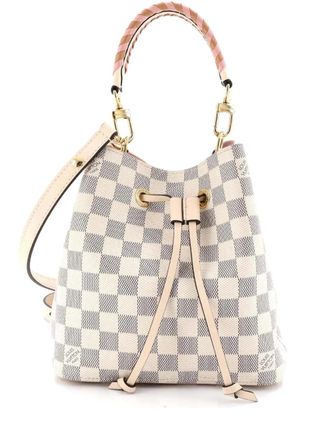 Louis Vuitton Braided Handle NeoNoe Handbag Damier BB bucket bag - Bianco