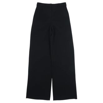 Max Mara Wide Trousers, female, Black, Size: XS Jez Pants