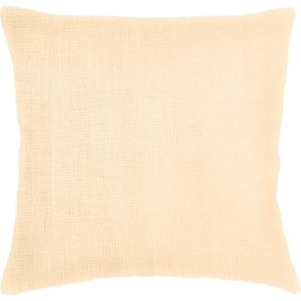 Anaya with Love So Soft Linen Euro Pillow with Down Alternative Insert in Yellow at Nordstrom, Size 26X26