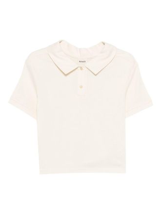 Khaite Jasna zijden poloshirt