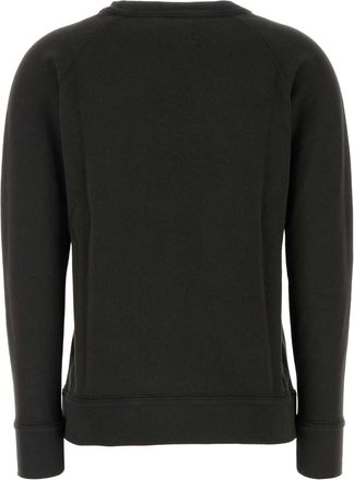 Isabel Marant Womens Sweatshirt Black Cotton Polyester Bord Sweater