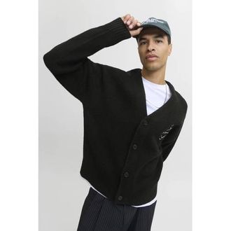 Jack & Jones ORIGINALS gebreid vest met wol zwart