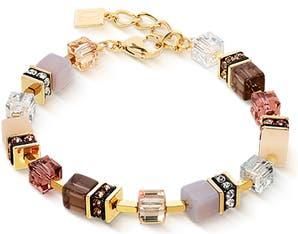 Coeur de Lion Geocube Precious Statement Bracelet in Golden Blush at Nordstrom, Size 8.5