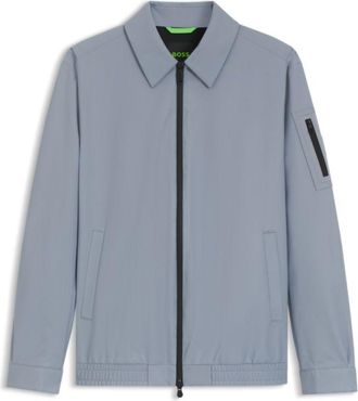 BOSS Water-repellent jacket in stretch material