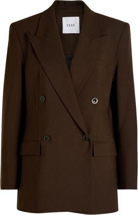 Esse Studios Blazer doppiopetto Onus - Marrone