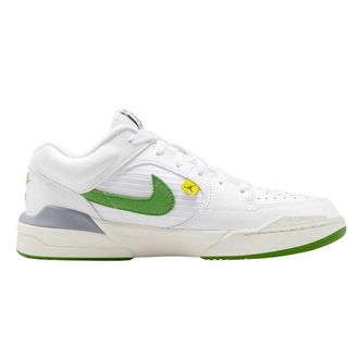 Nike Dames/Dames Air Jordan Stadium 90 Leren Trainers (Wit, Groen)
