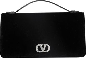 Valentino Garavani VLogo Velvet Wallet