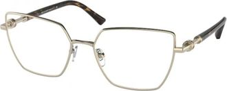 Bulgari Stijlvolle Brilmontuur Blauwe Kleur - Dames - Brillen - Geel - 54 MM - Accessoires
