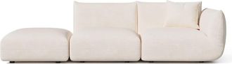 Sia Home Sof&aacute; modular 5 plazas terciopelo de chenilla