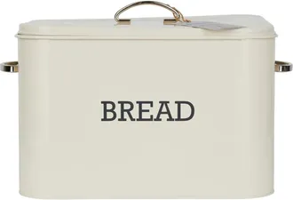 Living Nostalgia Panera vintage de acero al carbono color crema