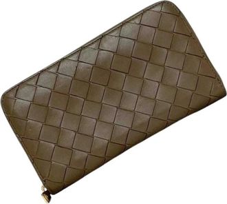 Bottega Veneta Pre-owned Portafoglio lungo (bi-fold) - - Pre-owned - Donna - Marrone - ONE SIZE