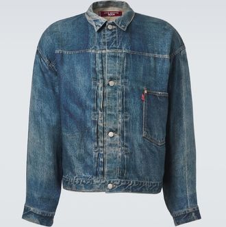 Junya Watanabe x Levis trompe loil linen jacket