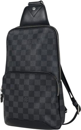 Louis Vuitton Damier Graphite Black Noir Damier Graphite Shoulder Bag Sling Bag (Pre-Owned)