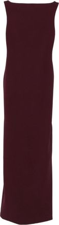 Solace London Sleeveless Boat-neck Maxi Dress