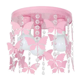 Milagro Plafoniera Milagro Angelica Mlp1165 3xe27 Rosa 30cm