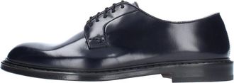 Doucal's Geveterde Derby Schoen - Heren - Nette schoenen - Blauw - 39 EU - Schoenen