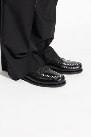 G.H. Bass & Co. Weejuns Larson Weave Loafers, Mens, Black