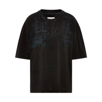 Maison Margiela Heren, Tops, Zwart, Maat: XS Katoen
