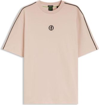 BOSS The Open cotton T-shirt with golf graphic