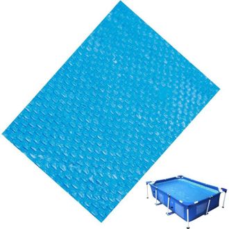 OEM Cubierta Solar Rectangular/cuadrada Para Piscinas Con Pel&iacute;cula De Burbujas, Protecci&oacute;n Contra La Lluvia, El Polvo Y Los Rayos Uv, Ideal Para El Jard&iacute;n