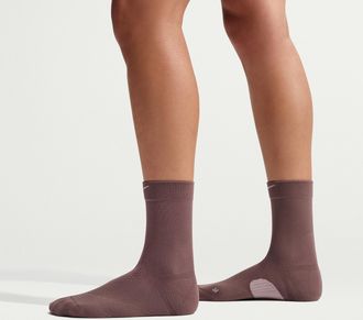 Nike Unisex Run Midweight Running Crew Socks (1 Pair) in Purple | HV6924-502
