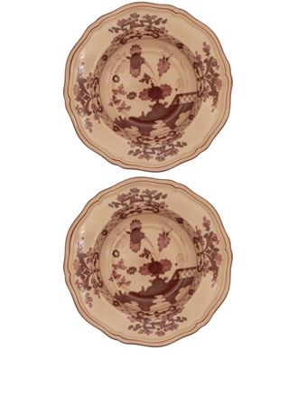 Ginori 1735 Oriente Italiano charger plate - unisex - Porcelain - One Size - Neutrals
