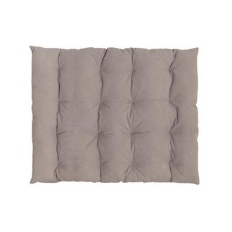 Really Nice Things Colch&oacute;n de suelo de algod&oacute;n taupe 120x100