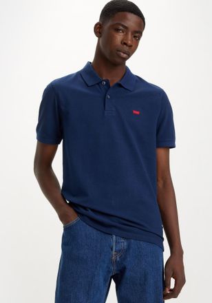Levi's Poloshirt LEVIS LE SLIM HOUSEMARK POLO, Herren, Gr. XL, blau (naval academy garmen), Piqu&eacute;, Obermaterial: 96% Baumwolle, 4% Elasthan, slim fit, Shirts