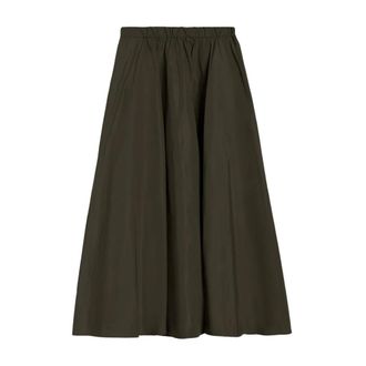 Aspesi Midi Skirts, female, Green, Size: XS Stylish Jacket for Men