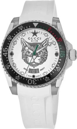 Gucci Accessoires, Heren, Zwart, ONE Size, Duikhorloge