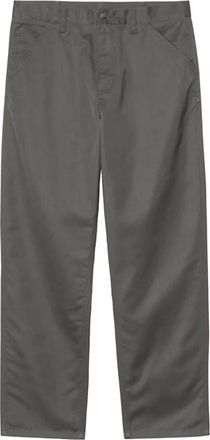 Carhartt Work in Progress Simple Pant - Heren - Straight fit broeken - Grijs - W33 - Katoen - Broeken