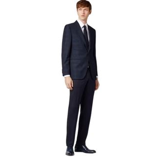 HUGO BOSS Heren Lenon Broek (Donkerblauw)