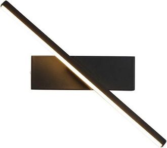 OEM L&aacute;mpara De Pared Led Para Interiores, L&aacute;mpara De Pared Led Giratoria, &Aacute;ngulo Ajustable, Luz C&aacute;lida, Mesitas De Noche, Estudios, Blanca