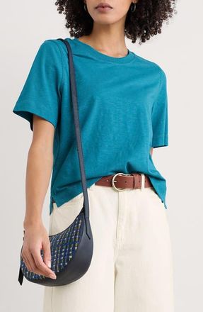 Seasalt Cornwall Copseland Organic Cotton T-Shirt in Dark Briney at Nordstrom, Size 10 Us