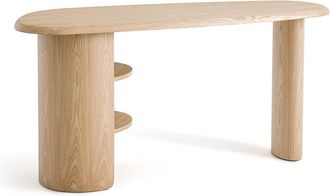 AM.PM Organisch bureau met tafelblad in eikenfineer, Smith