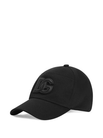 Dolce & Gabbana Cappello da baseball con applicazione - Nero