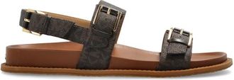 Michael Kors Nia Sandal - Dames - Sandalen - Bruin - 37 EU - Schoenen