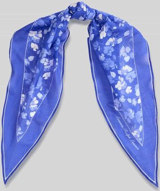 Lauren Ralph Lauren Tuch aus Baumwoll-Seiden-Mix in Royal, Gr&ouml;&szlig;e 1