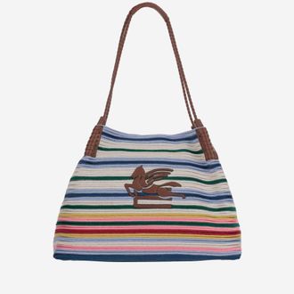 Etro Libra Medium Fabric Shopping Bag