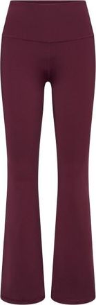 Hey Honey High-Waist Flared Leggings Always Dressed Trainingshose f&uuml;r Damen | rot