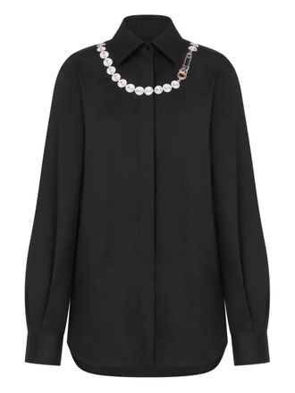 Moschino long-sleeves shirt - Black