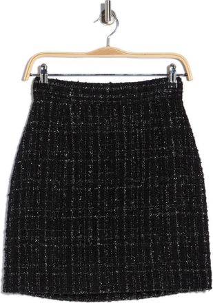 BOSS Viliana Tweed Skirt in Black at Nordstrom Rack, Size 6