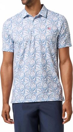 Travis Mathew Featherweight Parade Day Polo In White