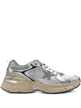 Golden Goose Lightstar Mesh And Nappa Upper Mesh Tongue And Heel Tpu