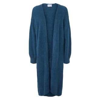 Americandreams Americandreams, Truien & Vesten, Dames, Blauw, ONE Size, Wol, Azra Cardigan